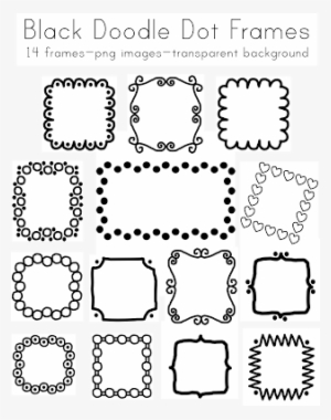 Black Doodle Dot Teachers Commercial Use Personal - Clip Art #1177944 Black Doodle Dot Teachers Commercial Use Personal - Clip Art #1177944