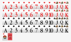 Card Spritesheet - Number #1178078