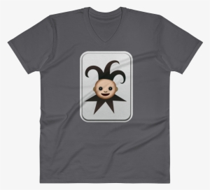 Men's Emoji V Neck - T-shirt #1178221