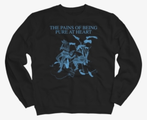 Days Of Abandon On Black Crew Neck - Crew Neck #1178585