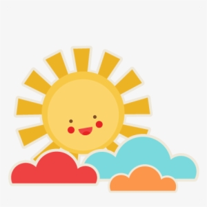 Cute Clipart Sunshine - Cute Clipart Png #1179075
