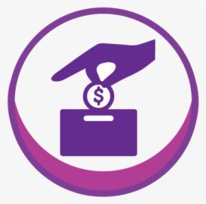 Graphic Of Hand Putting Money In A Donation Box - Help To Kerala Logo #1179132