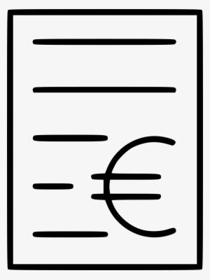 Bill Purchase Invoice Receipt Euro Comments - Invoice #1179391