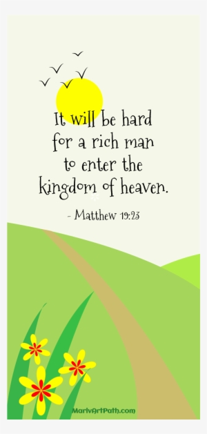 It Will Be Hard For A Rich Man To Enter The Kingdom - Man #1179497
