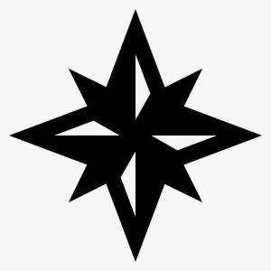 Compass Winds Star Symbol - Star Symbol Png #1179531