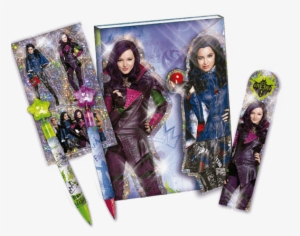 Catálogo De Juguetes De Los Descendientes - Cife Descendants Agenda Spiral Glitter With Accessories #1179907