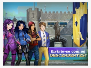 Disney Brasil Jogos - Convite De Aniversário Os Descendentes #1180341