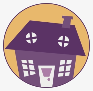 How To Set Use Little Purple House Svg Vector #1180410