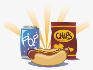 From North Jones To The Nations Free Community Hot - Hotdog And Chips Clipart #1180412