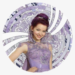 Icon Descendants Mal Descendentes Descendientes Purple - Icon Backgrounds For Edits #1180495