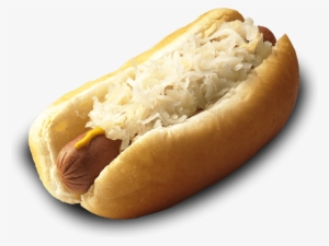 Clipart - Sauerkraut Mustard Hot Dog #1180550