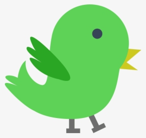 Green Bird Clipart - Baby Birds Art Clip #1180859