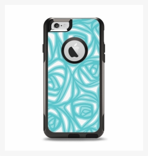 The Vector Subtle Blues Pattern Apple Iphone 6 Otterbox - Otterbox #1181083
