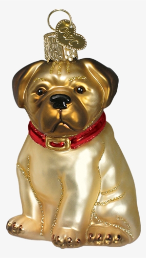 No Image Available For - Old World Christmas Pugsley Glass Ornament #1181164