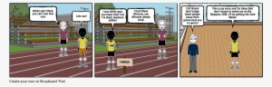 Usain Bolt's Story - Cartoon #1181268