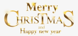 Merry Christmas And Happy New Year Transparent #1181749