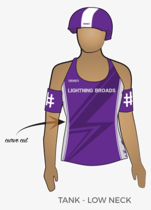 Oklahoma Victory Dolls Lightning Broads - Roller Derby #1181814