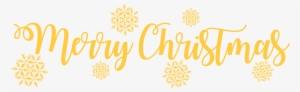 We Hope You And Yours Have A Merry Christmas And May - Merry Christmas Gold Png #1181885
