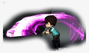 Aottg Weapon Trail Skin Purple Lightning - Weapon Trail Game Aot #1181901