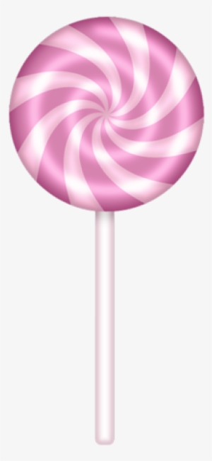 Pinky Peach Valentine - Lollypop Pink And Purple #1182008