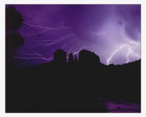 Lightning Over Cathedral Rock - Cathedral Rock #1182107