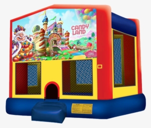 Candy Land Bounce House Rentals In Austin Texas From - Pj Mask Bounce House #1182230