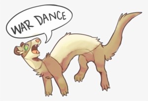 Ferret War Dance By Meritferret-da0vu91 - Ferret Wardance #1183675