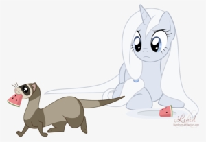 Kumkrum, Ferret, Mouth Hold, Oc, Oc Only, Oc - My Little Pony Ferret #1184220