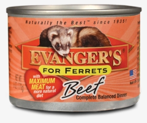 Maximum Beef For Ferrets - Evanger's Ferret Food #1184330