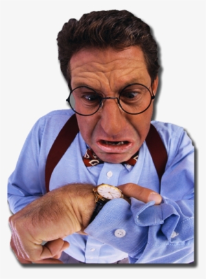 Looking At Watch - Looking At Watch Transparent #1184361