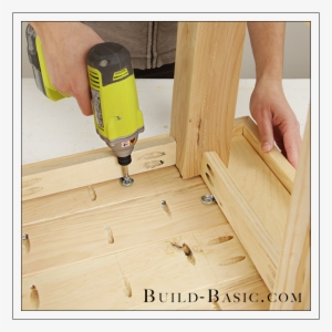 Build A Diy Side Table Basic By - Attach Table Top To Base #1184972