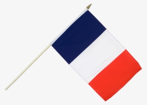 Hand Waving Flag 12x18" - Drapeau Francais Cm #1185421