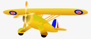 Airplane Clipart Yellow Airplane - Propel Clipart #1185422