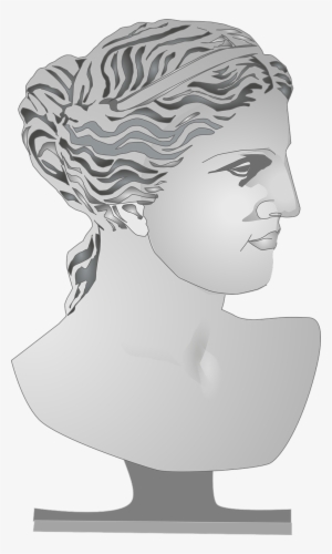 Greek Goddess Bust - Arte Escultura Png #1185790