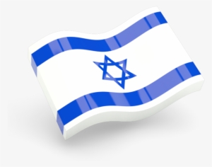 3d Waving Flag Of Israel - Israel Flag Gif Png #1185952