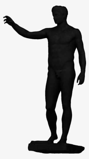 Costume Armatolo's - Greek Statue Png Black #1186355
