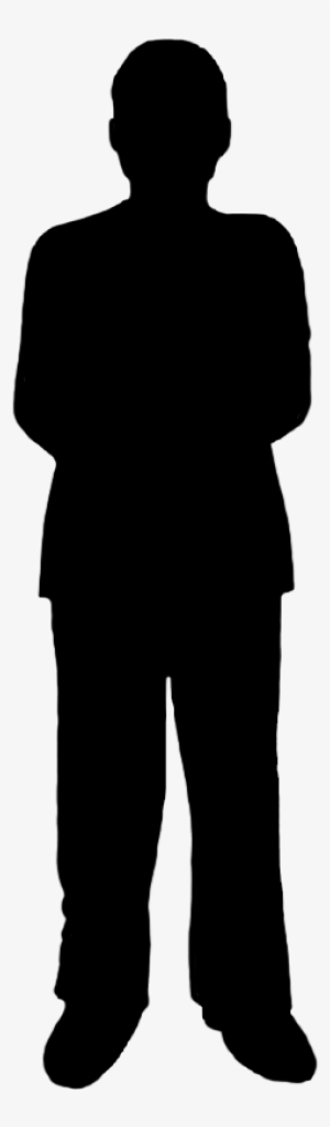 Man Silhouette - Security Guard Silhouette Png #1186443