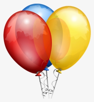 Birthday Party Decoration Color Balloon Png Image - Balloons Png #1186547