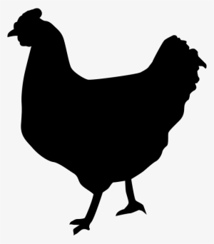 Chicken-silhouette - Hen #1186720