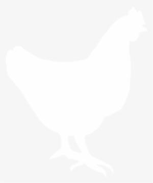 Products - - Chicken Head Silhouette White #1186813