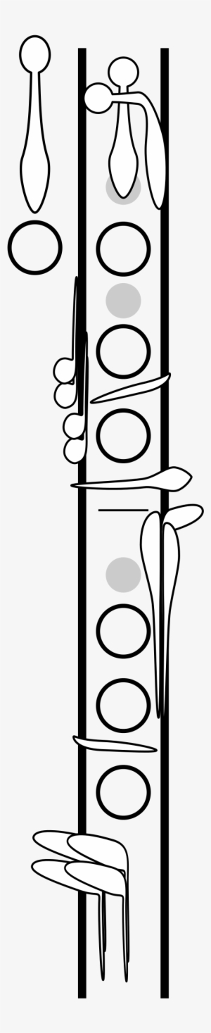 Open - Clarinet Empty Fingering Chart #1187058