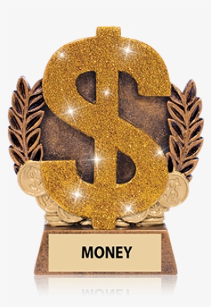 2585 - Money Sign Trophy #1187251