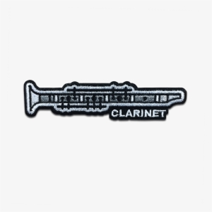 Clarinet Instrument Patch - Marching Band #1187300
