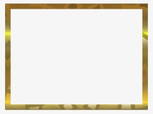 Cadre Tube Png - Solid Gold Border Png #1187712