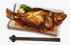 Steamed Flounder - 文豪 と アルケミスト ご飯 #1187749