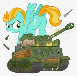 Waffengrunt, Crushing, Destroyed, Destruction, Fury, - Mlp Lightning Dust Tank #1187883