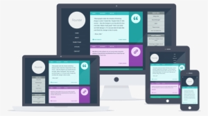 Flounder On Different Devices - Responsive Images With Transparent Background #1188351