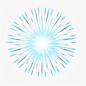 Imágenes De Fuegos Artificiales - Fireworks Blue Light Png #1188538