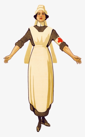 Patient Clipart War Nurse - Croix Rouge 1ere Guerre Mondiale #1188813