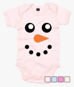 Snowman Face Babygrow - Penguin #1188930